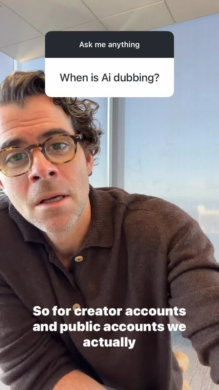 Instagram 甚麼時候會提供 AI 配音?|資料來源原圖